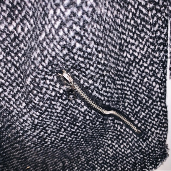 Gap grey knit zippered blazer jacket womens large - Picture 4 of 7